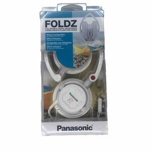 Panasonic FOLDZ On-Ear Stereo Headphones with Mic/Controller RP-DJS150M
